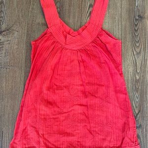Red-orange top